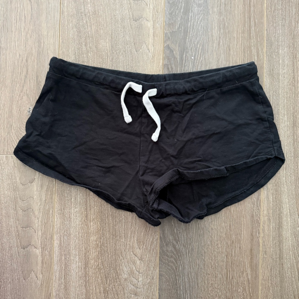H&M Black Sweat Shorts